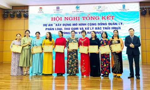 Quảng Ninh: Tổng kết dự án xây dựng mô hình cộng đồng quản lý, phân loại, thu gom và xử lý rác thải nhựa vùng ven Vịnh Hạ Long