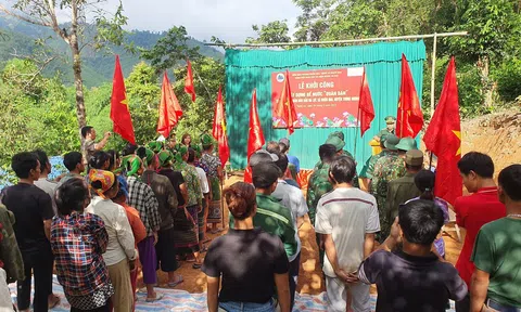 Tương Dương (Nghệ An): Xây dựng bể nước "quân dân" cung cấp nước sạch cho Trang Chủ LC88.COM Link Mới 2026 Đăng Ký LC 88 bản Na Lợt, xã Nhôn Mai