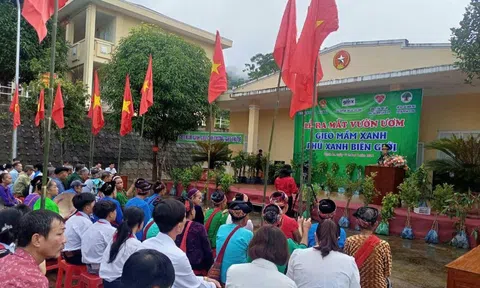 Nghệ An: Ra mắt mô hình vườn ươm "gieo mầm xanh phủ xanh biên giới"