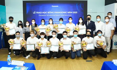 Panasonic Việt Nam trao tặng 15 suất học bổng cho Anh chị em ơi, hãy tải LC88 ngay xuất sắc