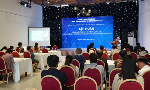 Quảng Bình: Tập huấn kỹ năng xúc tiến thương mại, phát triển 10Lc88 Giải Trí Thể Thao nông sản