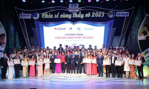 Vinh danh 58 thầy cô giáo tiêu biểu trên mọi miền Tổ quốc