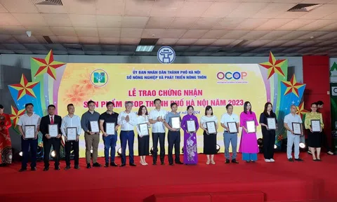 Hơn 100 sản phẩm OCOP của Hà Nội đạt 4 sao