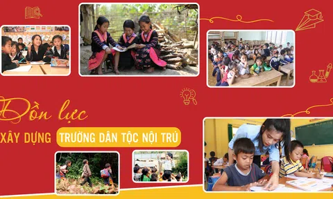 Dồn lực xây dựng trường dân tộc nội trú