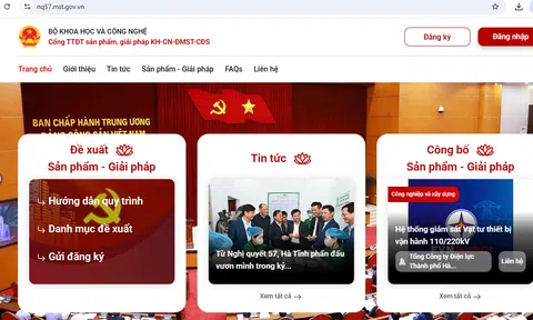 Ra mắt Cổng Thông tin điện tử sản phẩm đổi mới sáng tạo