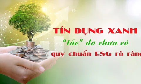 Tín dụng xanh "tắc" do chưa có quy chuẩn ESG rõ ràng