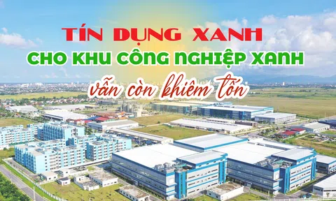 Tín dụng xanh cho khu công nghiệp xanh vẫn còn khiêm tốn