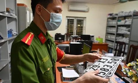 Biển số xe không cần thay đổi sau khi sáp nhập tỉnh