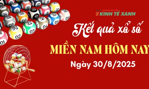 Kết quả xổ số miền Nam hôm nay 30/8/2025 - XSMN 30/8