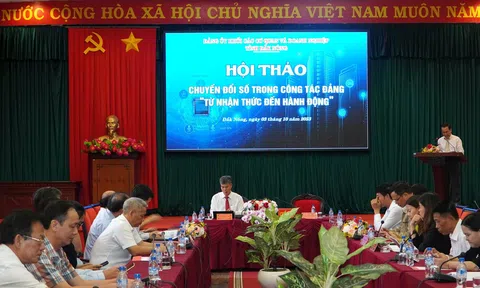 Đẩy mạnh thực hiện Chuyển đổi số trong công tác Đảng ở Đắk Nông cả về tư duy và hành động