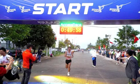 Tổ chức thành công Giải Marathon Buôn Hồ 2025
