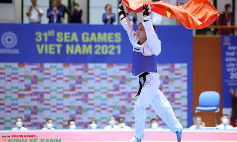 Ngày đầu thi đấu nội dung đối kháng, Đội tuyển Taekwondo Việt Nam mang về 2 Huy chương Vàng
