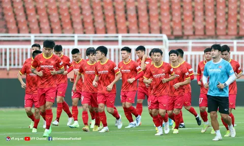 Đội tuyển Việt Nam hội quân chuẩn bị thi đấu Giải bóng đá giao hữu quốc tế - Hưng Thịnh 2022