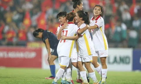 Đội tuyển U20 Nữ Việt Nam thắng đậm Singapore với tỉ số 11-0