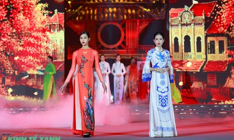 Lung linh sắc màu tại lễ hội Áo dài Lc88.men Cá cược thể thao Hà Nội 2023