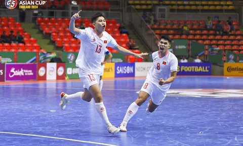 Đội tuyển futsal Việt Nam giành chiến thắng quan trọng trước Trung Quốc