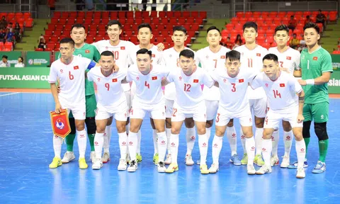 Đội tuyển futsal Việt Nam sẽ gặp đội chủ nhà World Cup ở vòng Tứ kết