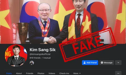 Tất cả tài khoản của HLV Kim Sang Sik trên các nền tảng mạng Lc88 game Tham Gia Ngay là giả mạo