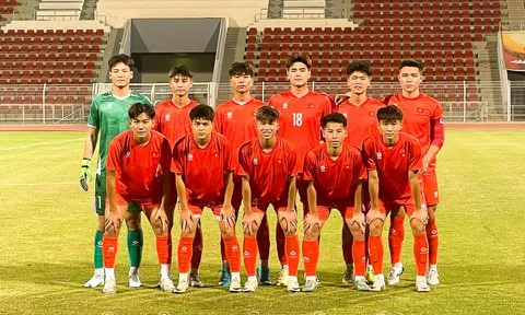 U17 Việt Nam tiếp tục thắng 1-0 trước U17 Oman trong trận tái đấu trước thềm giải vô địch U17 châu Á 2025