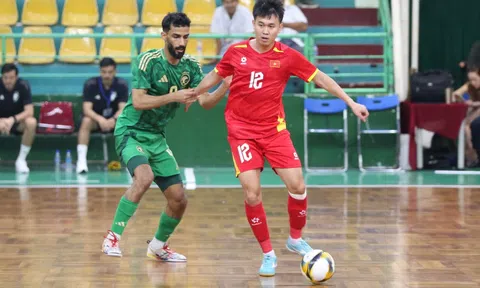 Đội tuyển futsal Việt Nam tiếp tục thắng Saudi Arabia ở trận tái đấu