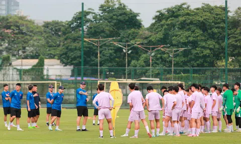 Đội tuyển U16 Việt Nam tích cực chuẩn bị cho giải U16 quốc tế CFA Team China 2025