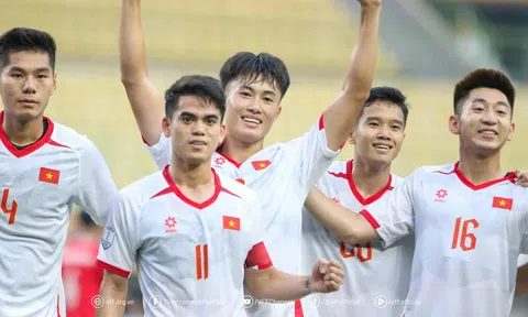 Thắng đậm U23 Lào, đội tuyển U23 Việt Nam khởi đầu thuận lợi tại Bảng B