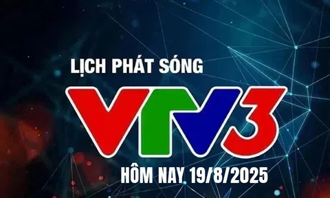 Lịch phát sóng VTV3 hôm nay ngày 19/8/2025