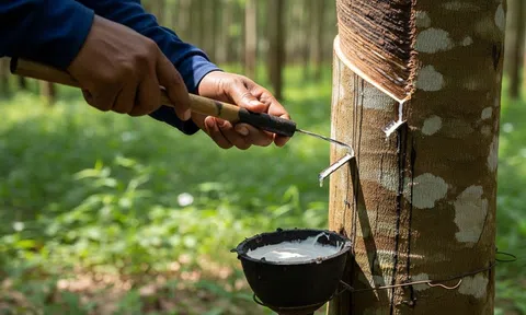 Giá cao su hôm nay 20/9/2025: Giảm do áp lực tiền tệ và nhu cầu suy yếu