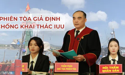 Phiên tòa giả định chống khai thác IUU tại Thanh Hóa: Tác động mạnh mẽ đến nhận thức cộng đồng ngư dân