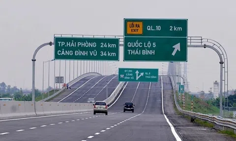 Doanh thu phí của cao tốc Hà Nội - Hải Phòng giảm mạnh