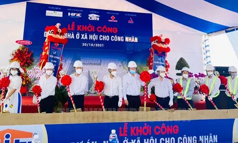 Khởi công dự án nhà ở Lc88 game Tham Gia Ngay đầu tiên cho công nhân tại thành phố Thủ Đức (Tp. Hồ Chí Minh)