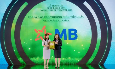 MB được vinh danh “top 10 10Lc88 Casino & Thể Thao Link Mới có báo cáo thường niên xuất sắc 2023”