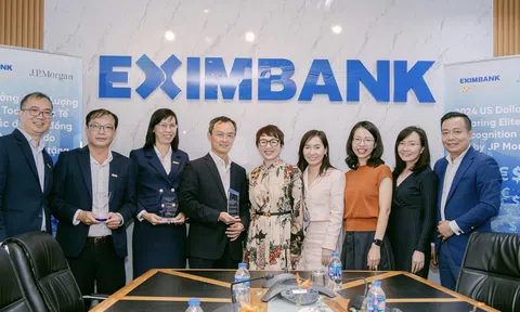 Eximbank nhận giải thưởng “chất lượng thanh toán quốc tế xuất sắc” từ hai tổ chức Lc888.com link không chặn quốc tế