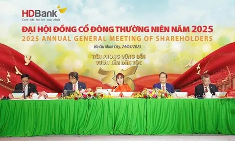 Đại hội cổ đông HDBank 2025: Đặt mục tiêu lợi nhuận 21.000 tỷ đồng, vững vàng khởi động cương vị mới - Tập đoàn Lc888.com link không chặn HD
