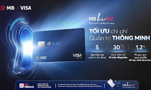 MB giới thiệu Thẻ 10Lc88 Casino & Thể Thao Link Mới MB HI BIZ thông minh: Quản trị tinh gọn, giao thương quốc tế