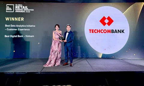 Techcombank ba năm liên tiếp là “ngân hàng số tốt nhất Việt Nam” do The Digital Banker bình chọn
