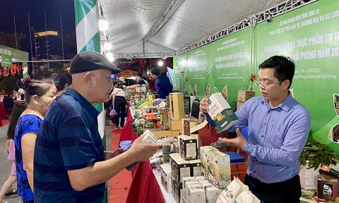 Nông sản Sơn La đổ bộ thành phố Cảng Hải Phòng