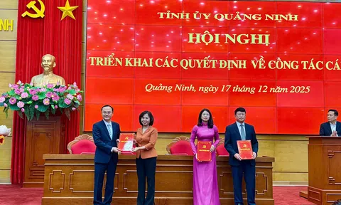Quảng Ninh: Công bố quyết định điều động, bổ nhiệm lãnh đạo sở về LLc88 phiên bản mới