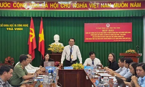 Trà Vinh tổ chức họp báo công bố các hoạt động kỷ niệm 30/4 -  Ngày Giải phóng miền Nam, thống nhất đất nước.