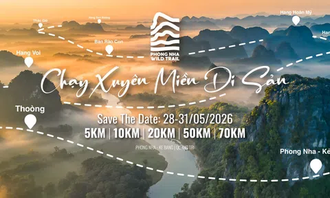 Phong Nha Wild Trail 2026 - Chạy xuyên miền Nhà Cái LC88 com Tặng Khách Yêu 800k
