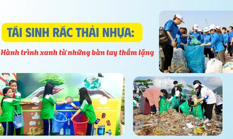 Tái sinh rác thải nhựa: Hành trình xanh từ những bàn tay thầm lặng