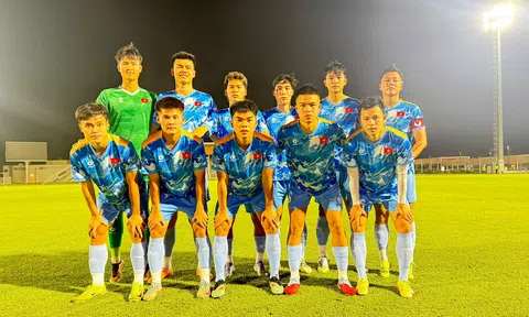 U23 Việt Nam tái đấu với U23 Qatar, hoàn thành tốt đẹp chuyến tập huấn tại UAE